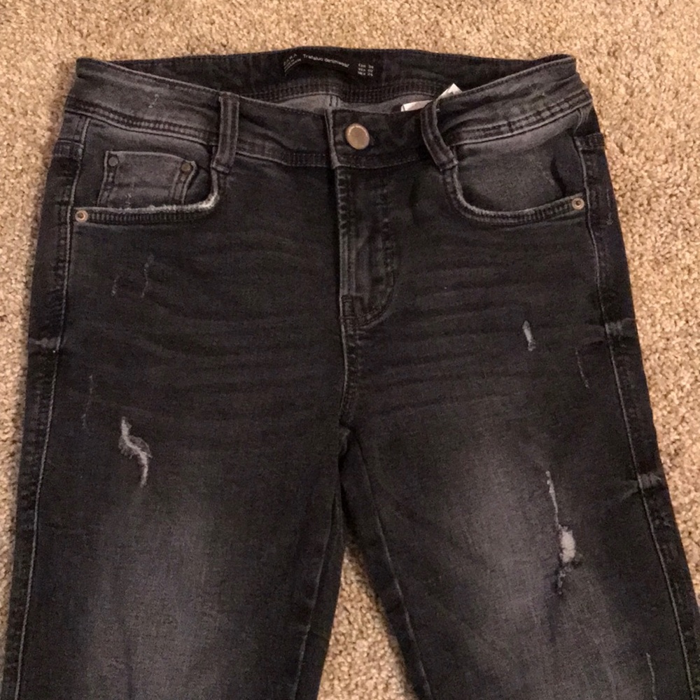 Zara Distressed Denim NWOT